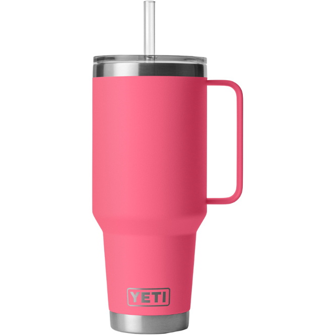 2025 YETI Rambler ® 35 OZ Strohhalm Becher 70000002873 - Tropical Pink